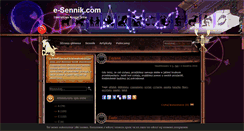 Desktop Screenshot of e-sennik.com
